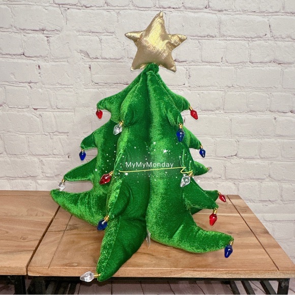 Martha Stewart Holiday Plush Velvet Christmas Tree - Picture 2 of 3